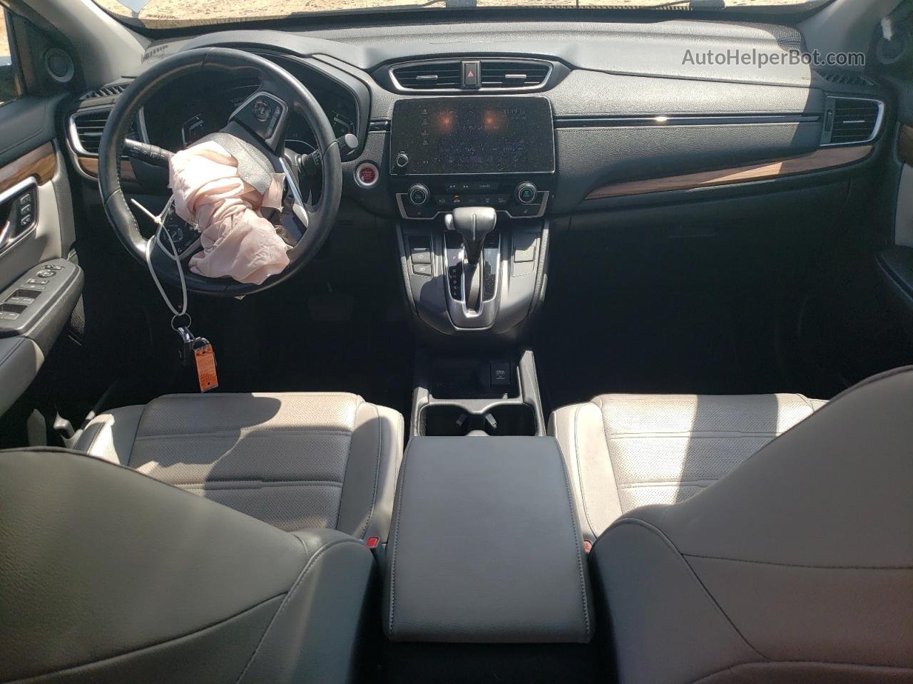 2019 Honda Cr-v Exl Серый vin: 5J6RW1H87KA014443