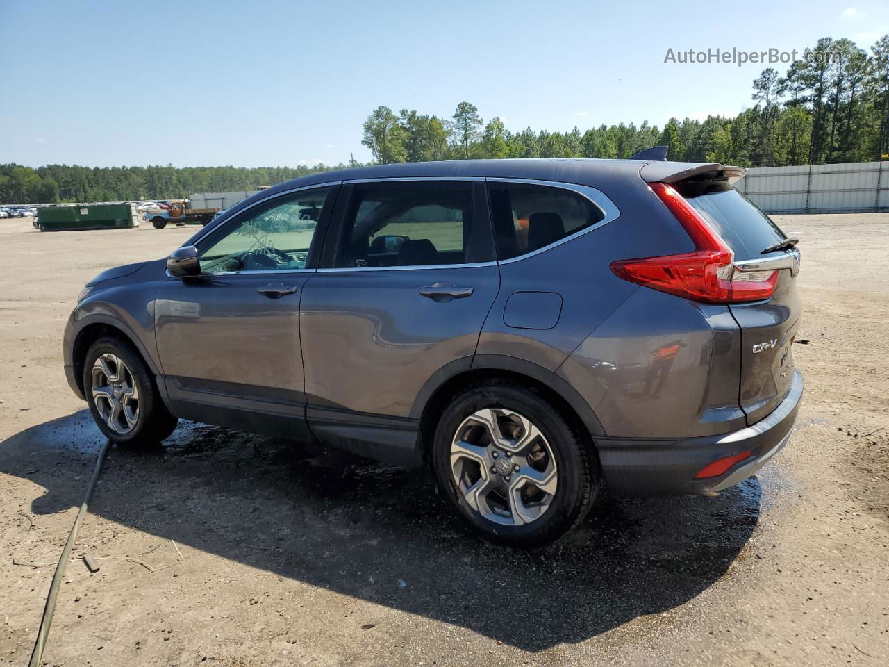 2018 Honda Cr-v Exl Серый vin: 5J6RW1H88JA001098