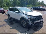 2019 Honda Cr-v Ex-l White vin: 5J6RW1H88KA010028