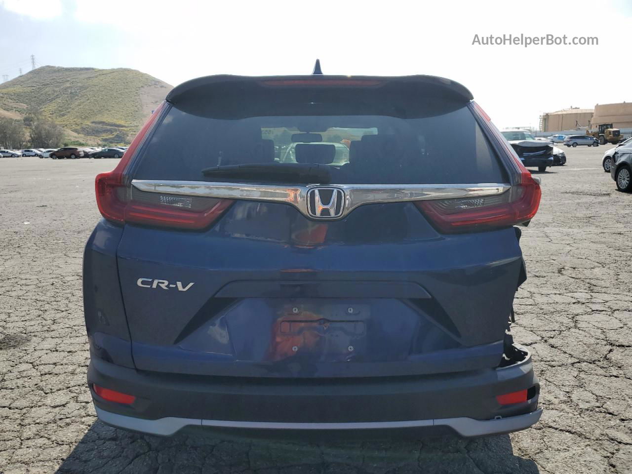 2020 Honda Cr-v Exl Blue vin: 5J6RW1H88LA017983