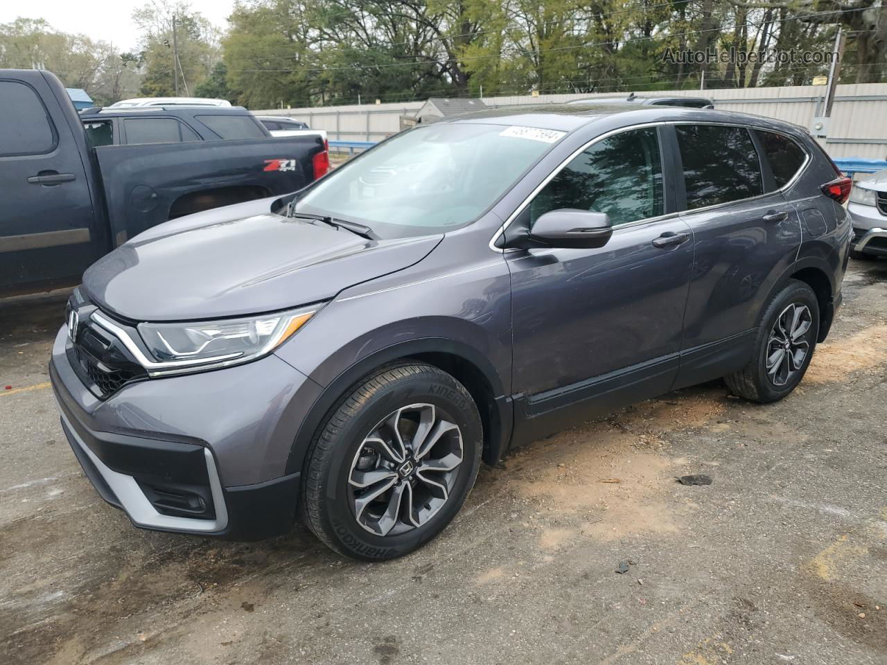 2020 Honda Cr-v Exl Gray vin: 5J6RW1H88LL005059