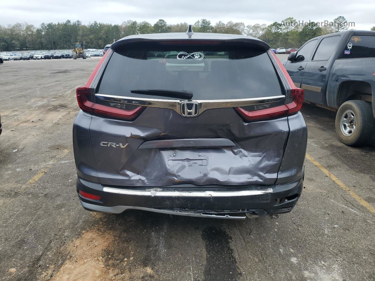 2020 Honda Cr-v Exl Gray vin: 5J6RW1H88LL005059