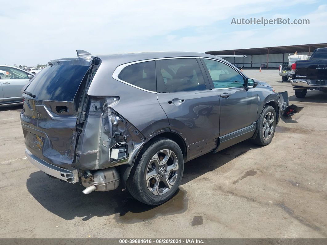 2018 Honda Cr-v Ex-l/ex-l Navi Gray vin: 5J6RW1H89JA004477