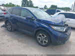 2019 Honda Cr-v Ex-l Blue vin: 5J6RW1H89KA035424