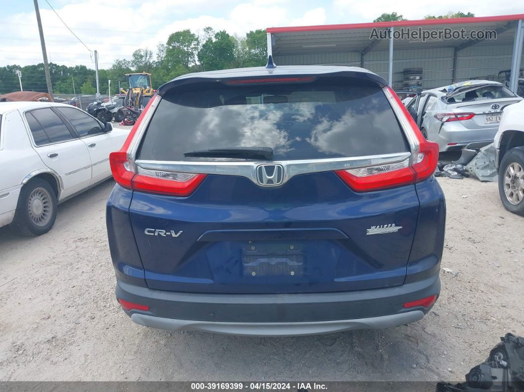 2019 Honda Cr-v Ex-l Blue vin: 5J6RW1H89KA035424