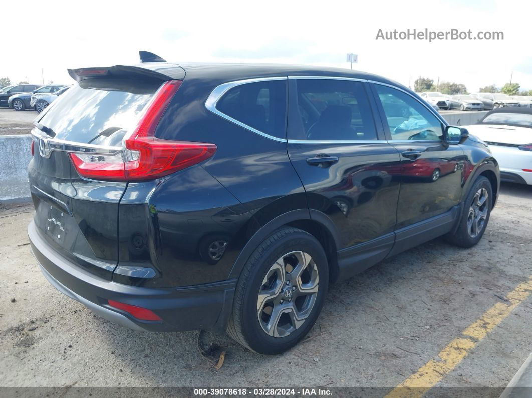 2019 Honda Cr-v Ex-l Black vin: 5J6RW1H89KA040817