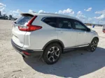 2018 Honda Cr-v Touring White vin: 5J6RW1H90JL014120