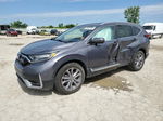 2020 Honda Cr-v Touring Gray vin: 5J6RW1H90LL009924