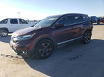 2017 Honda Cr-v Touring Maroon vin: 5J6RW1H93HL007222