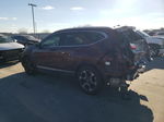 2017 Honda Cr-v Touring Темно-бордовый vin: 5J6RW1H93HL007222