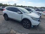 2017 Honda Cr-v Touring White vin: 5J6RW1H94HL015572