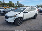 2017 Honda Cr-v Touring White vin: 5J6RW1H94HL015572