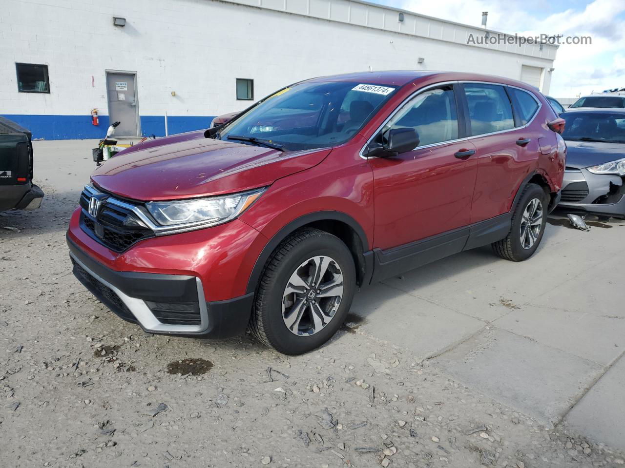 2020 Honda Cr-v Lx Красный vin: 5J6RW2H20LA006266