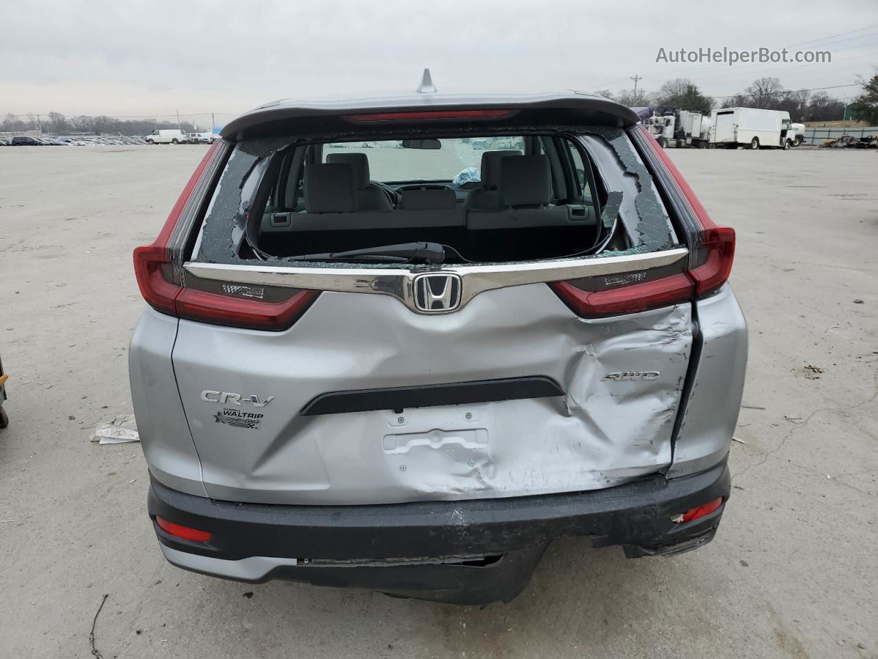 2020 Honda Cr-v Lx Silver vin: 5J6RW2H21LL017765