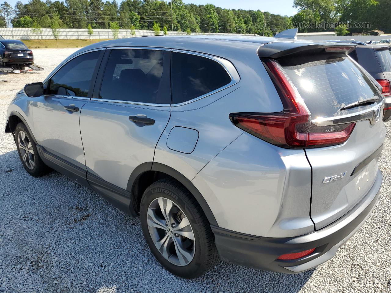 2020 Honda Cr-v Lx Gray vin: 5J6RW2H25LA008711