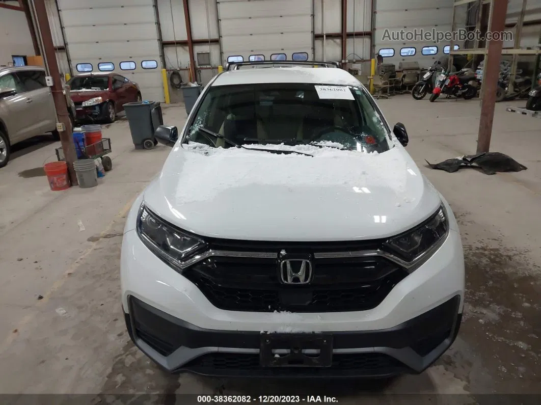 2020 Honda Cr-v Awd Lx White vin: 5J6RW2H26LL017891