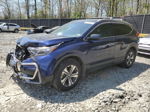 2020 Honda Cr-v Lx Blue vin: 5J6RW2H29LL010952