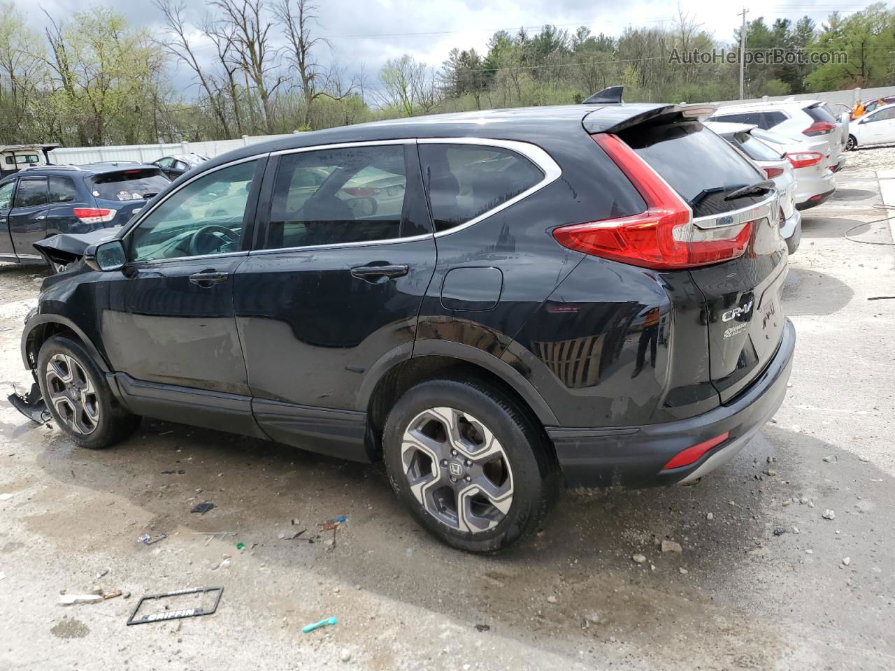 2017 Honda Cr-v Ex Black vin: 5J6RW2H50HL028600