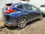 2019 Honda Cr-v Ex Blue vin: 5J6RW2H50KA004350