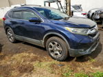 2019 Honda Cr-v Ex Синий vin: 5J6RW2H50KA004350