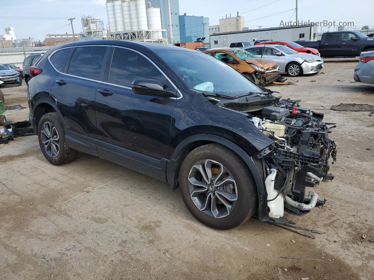 2020 Honda Cr-v Ex Black vin: 5J6RW2H50LL010784