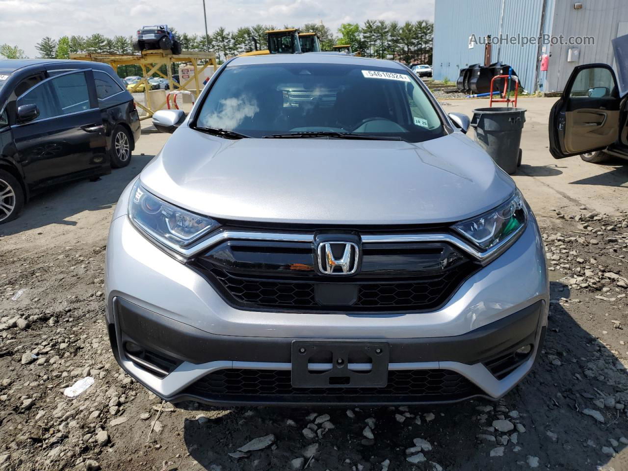 2020 Honda Cr-v Ex Silver vin: 5J6RW2H50LL037368