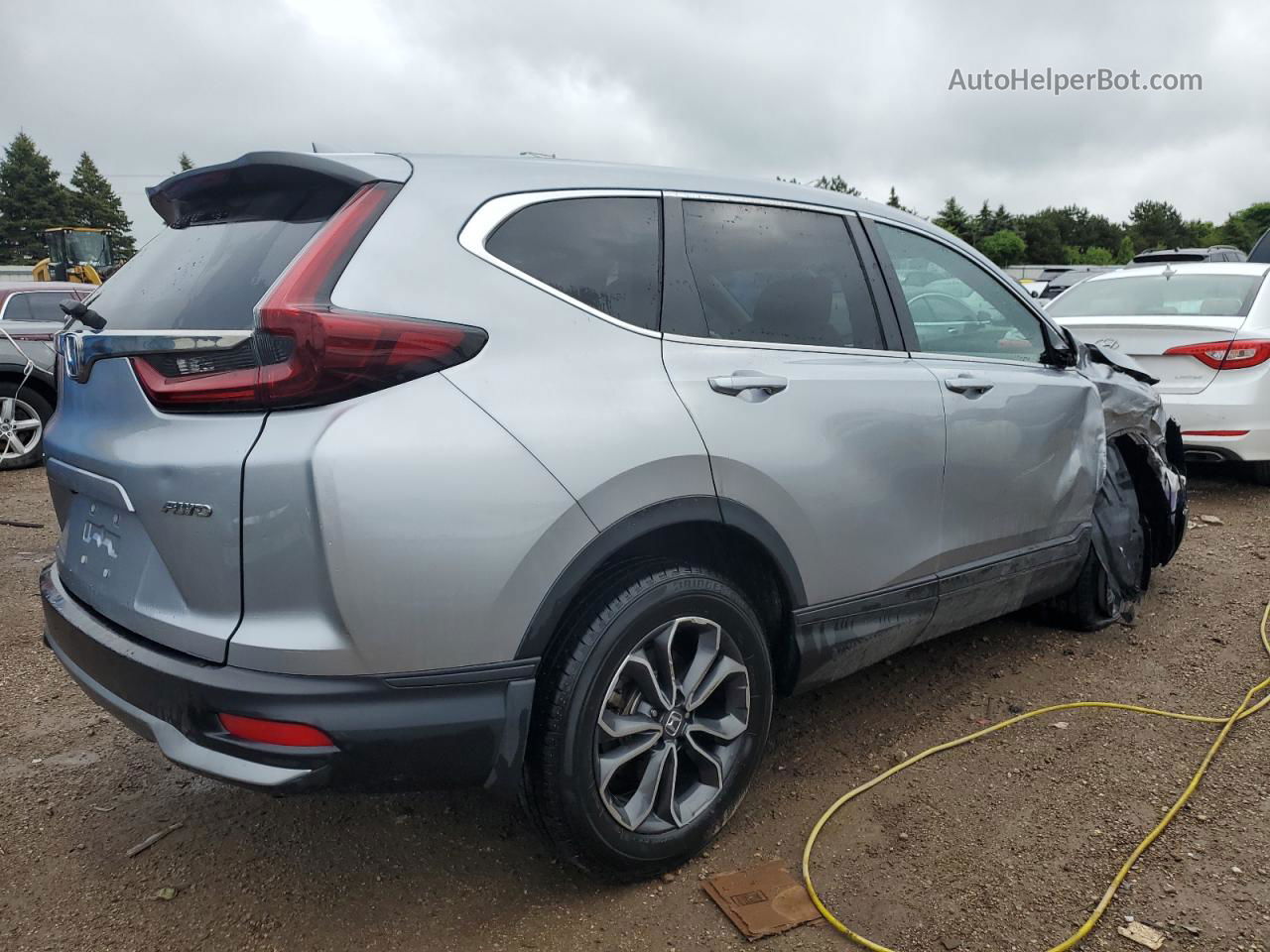 2020 Honda Cr-v Ex Серебряный vin: 5J6RW2H50LL042053