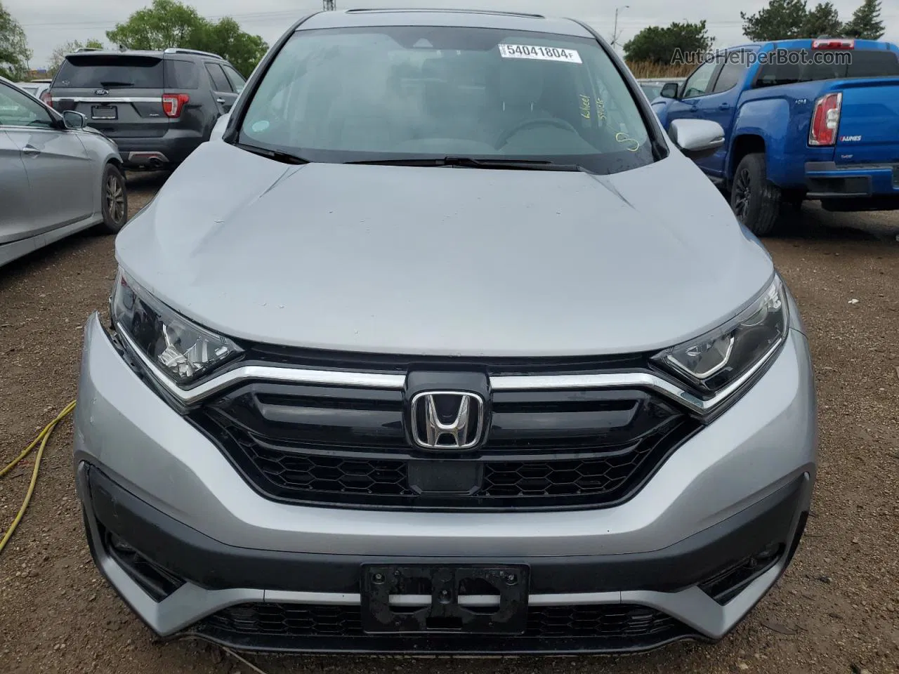 2020 Honda Cr-v Ex Silver vin: 5J6RW2H50LL042053