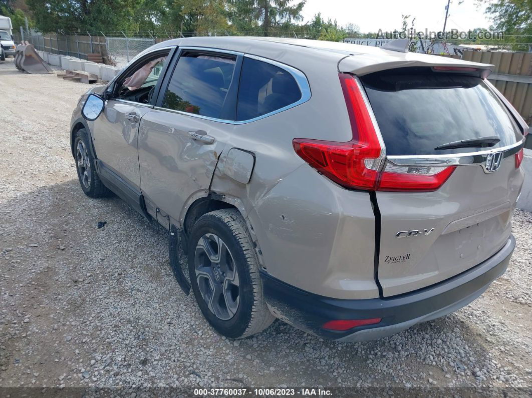 2017 Honda Cr-v Ex Beige vin: 5J6RW2H51HL037208