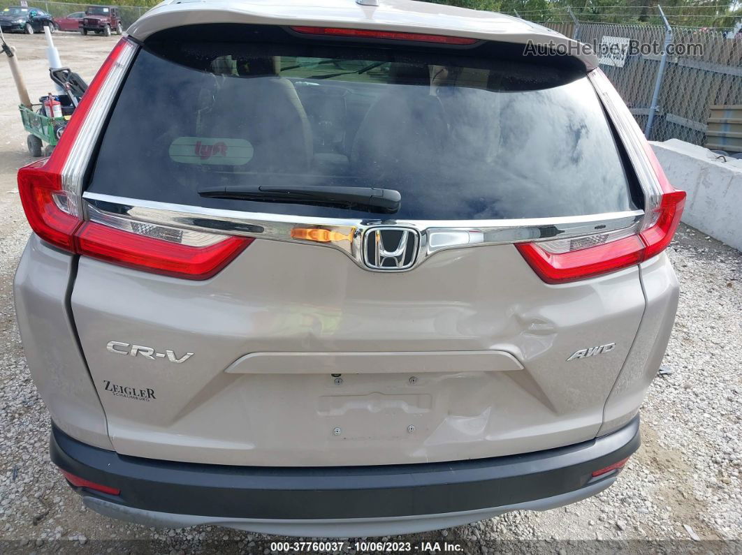 2017 Honda Cr-v Ex Beige vin: 5J6RW2H51HL037208