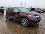 2017 Honda Cr-v Ex Бордовый vin: 5J6RW2H51HL056843