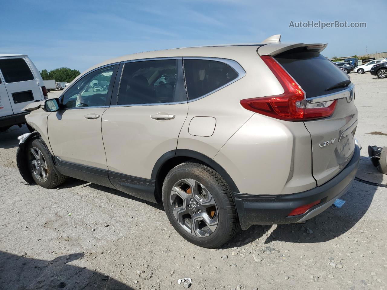 2018 Honda Cr-v Ex Brown vin: 5J6RW2H51JL011259