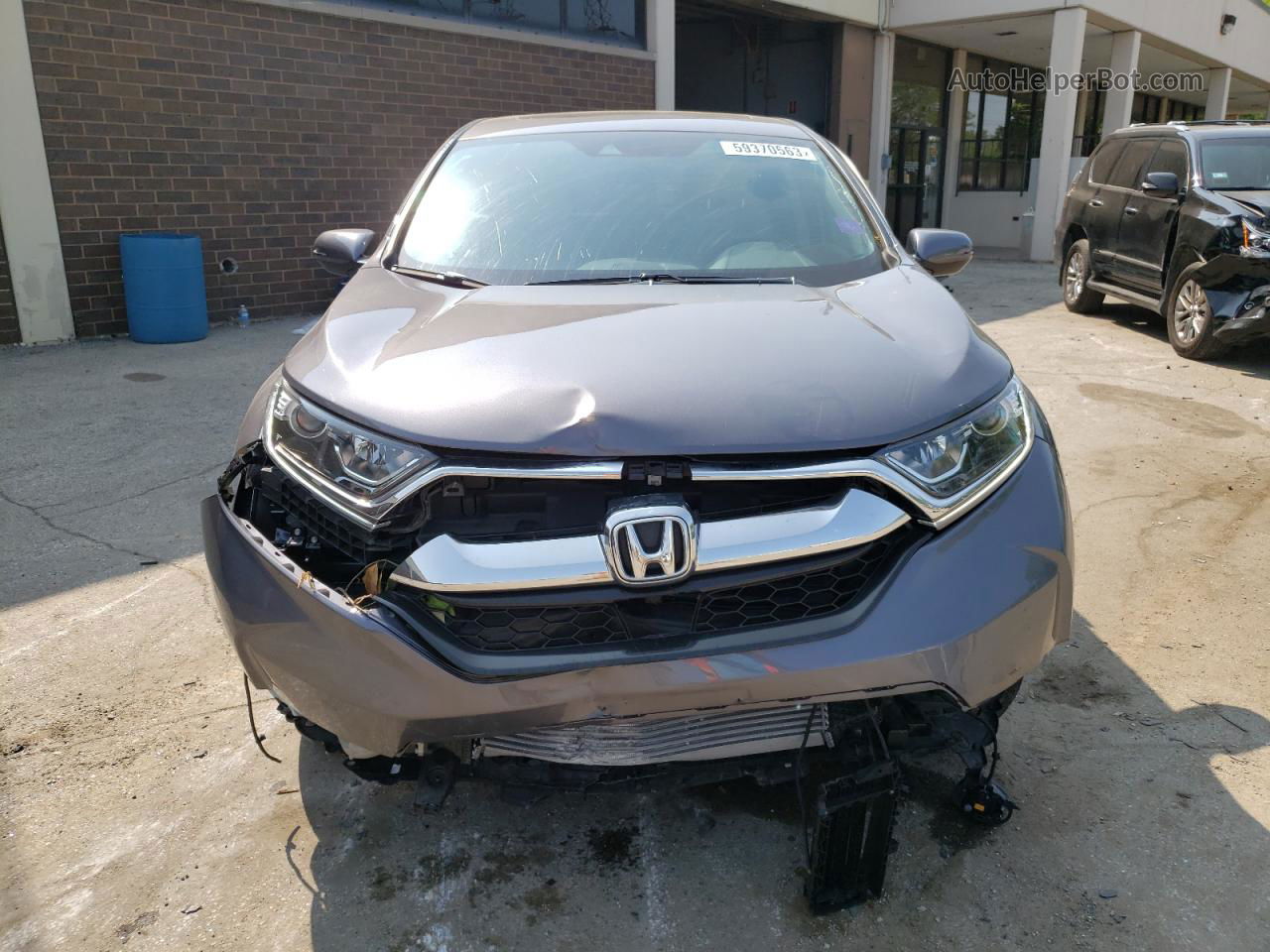 2019 Honda Cr-v Ex Серый vin: 5J6RW2H51KL031397