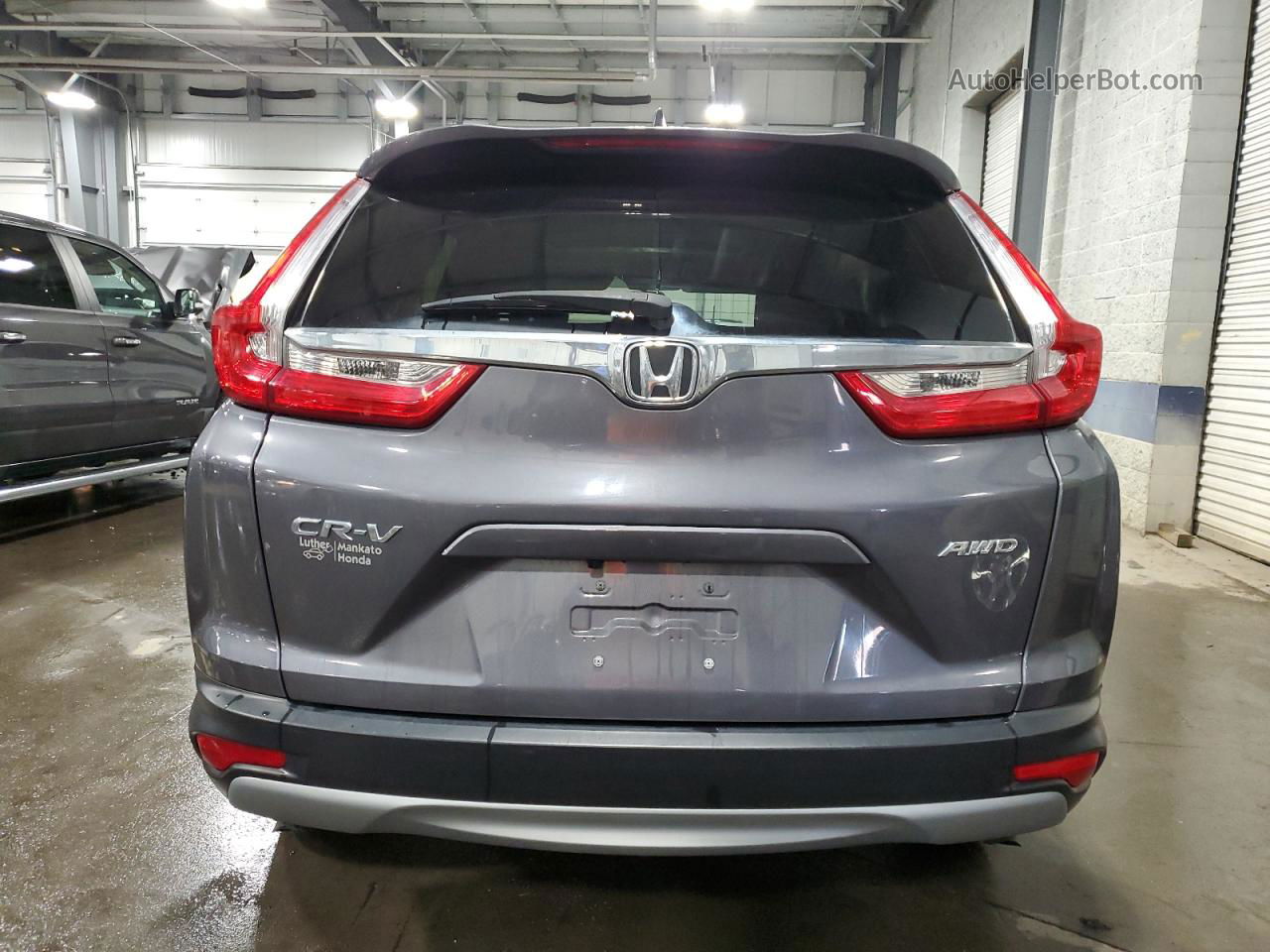 2019 Honda Cr-v Ex Серый vin: 5J6RW2H51KL034509