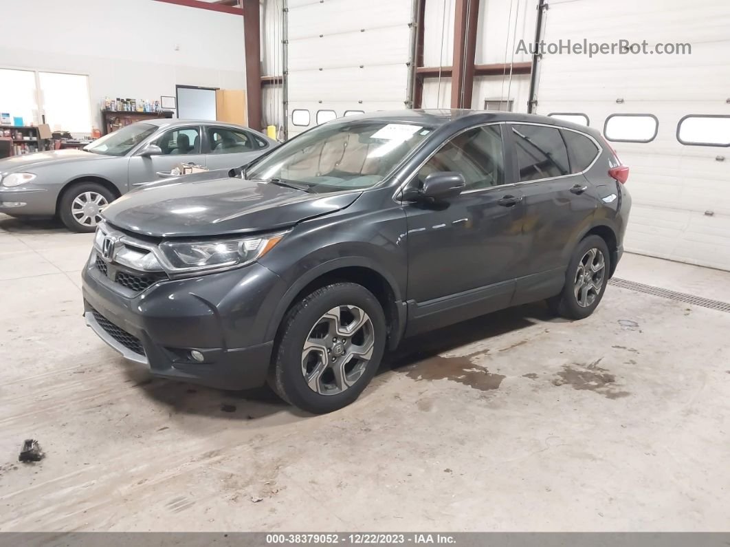 2017 Honda Cr-v Ex Navy vin: 5J6RW2H52HL076549