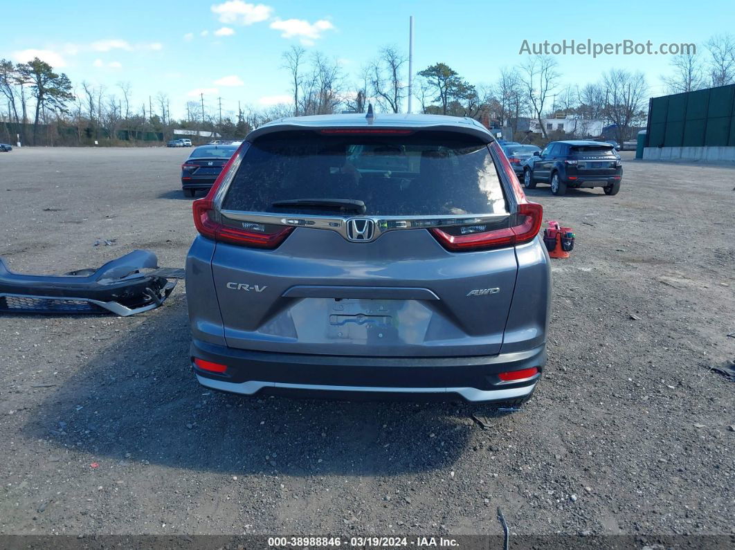 2020 Honda Cr-v Awd Ex Серый vin: 5J6RW2H52LL045178