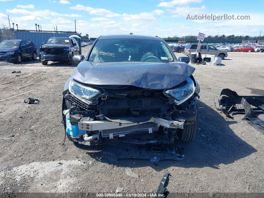 2020 Honda Cr-v Awd Ex Gray vin: 5J6RW2H52LL045178