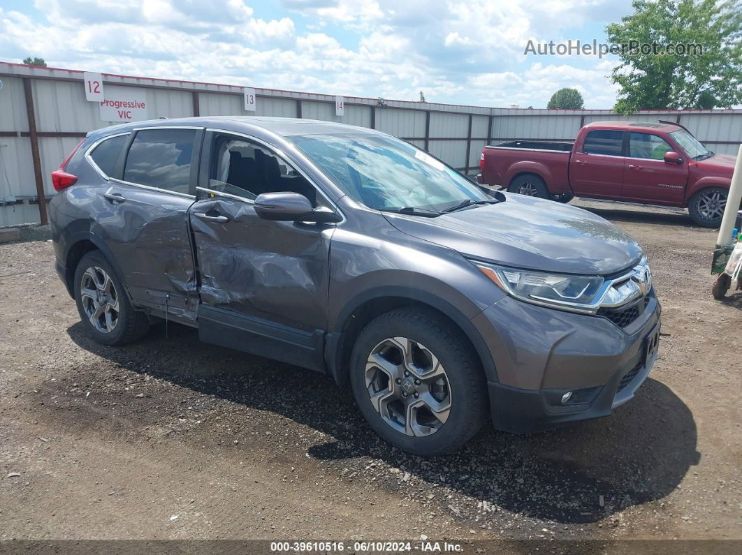 2019 Honda Cr-v Ex Серый vin: 5J6RW2H53KA016119