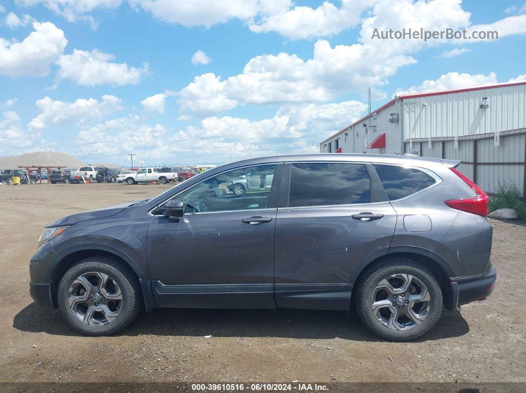 2019 Honda Cr-v Ex Серый vin: 5J6RW2H53KA016119