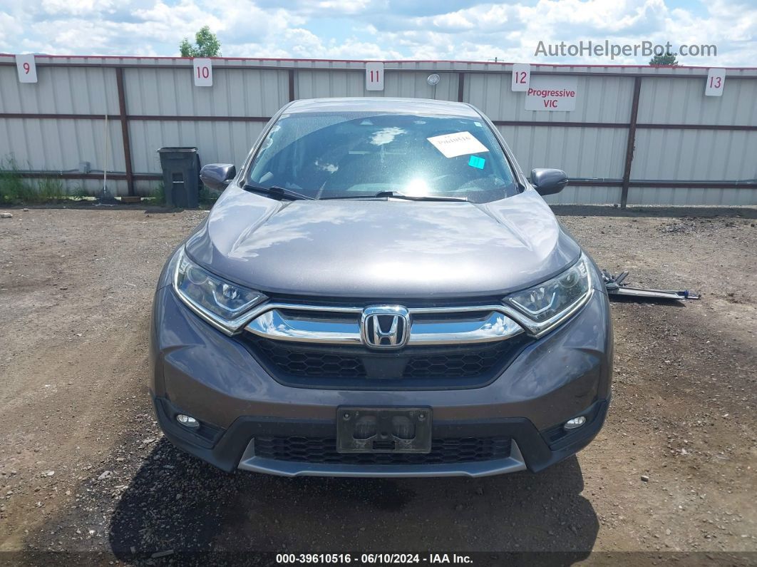 2019 Honda Cr-v Ex Gray vin: 5J6RW2H53KA016119