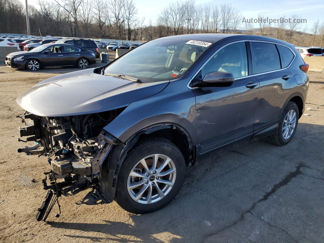 2020 Honda Cr-v Ex Black vin: 5J6RW2H53LL020189