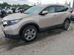 2017 Honda Cr-v Ex Tan vin: 5J6RW2H55HL019052