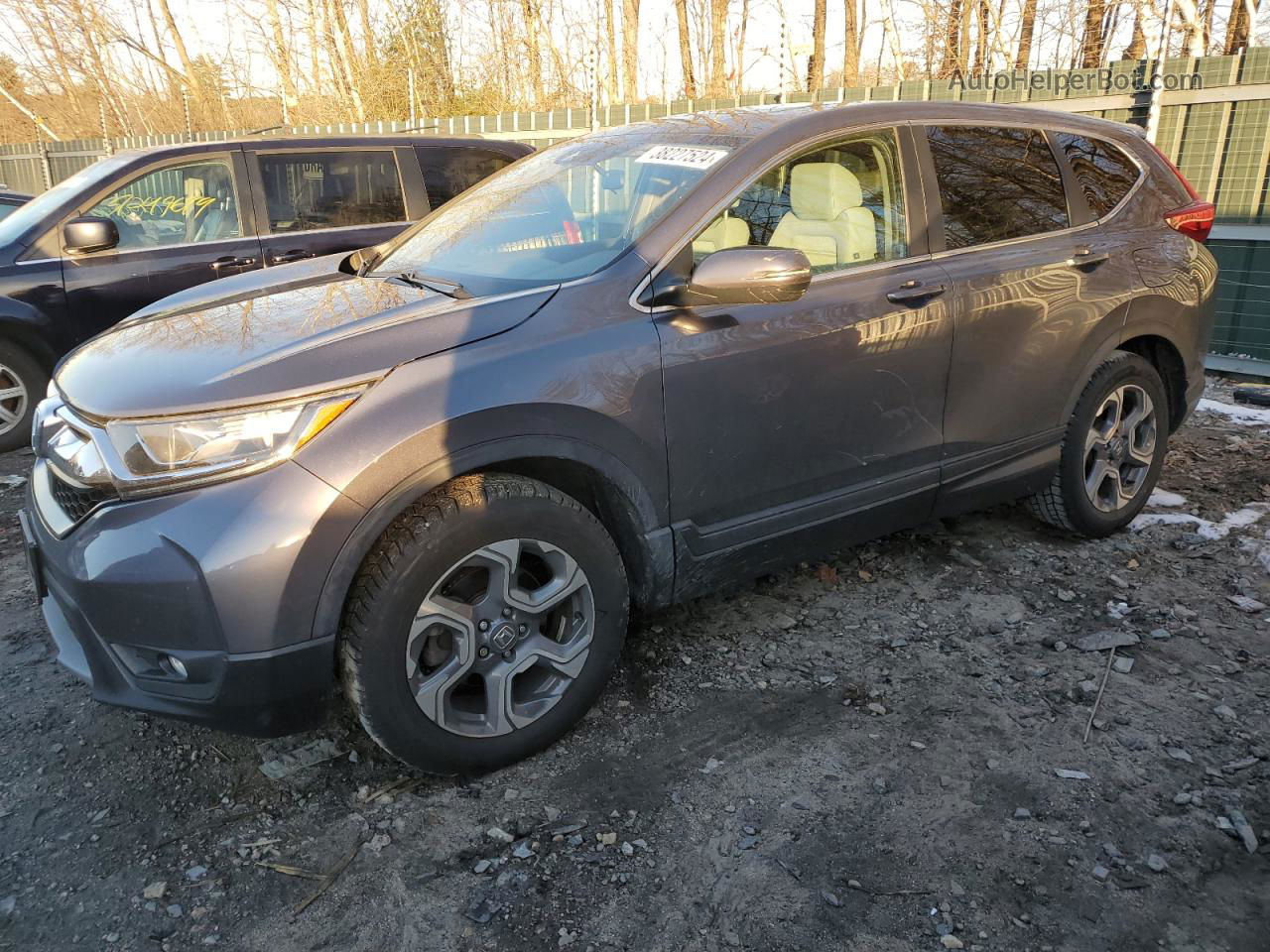 2017 Honda Cr-v Ex Серый vin: 5J6RW2H55HL026633