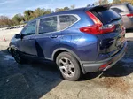 2018 Honda Cr-v Ex Blue vin: 5J6RW2H55JL006520