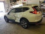 2018 Honda Cr-v Ex White vin: 5J6RW2H55JL011801