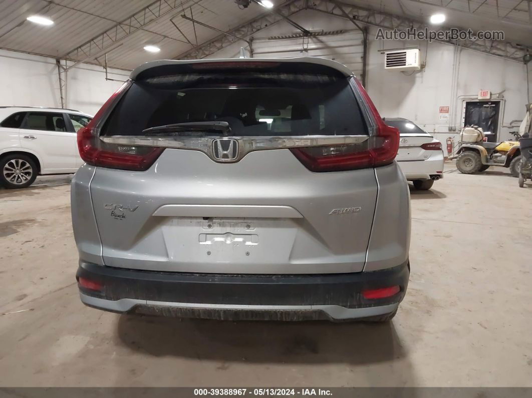 2020 Honda Cr-v Awd Ex Silver vin: 5J6RW2H55LA018262