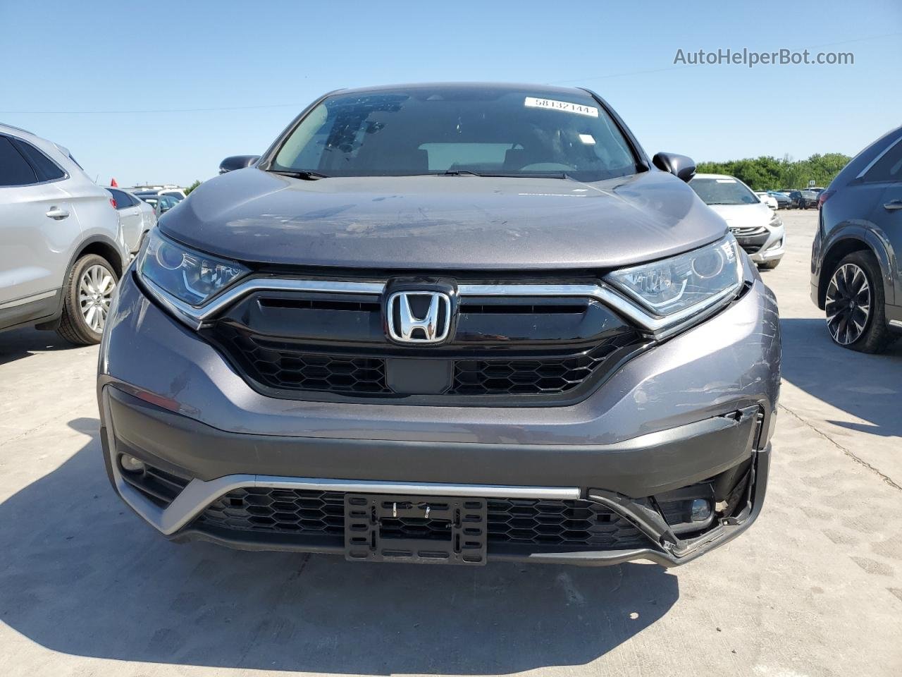 2020 Honda Cr-v Ex Gray vin: 5J6RW2H55LL038760