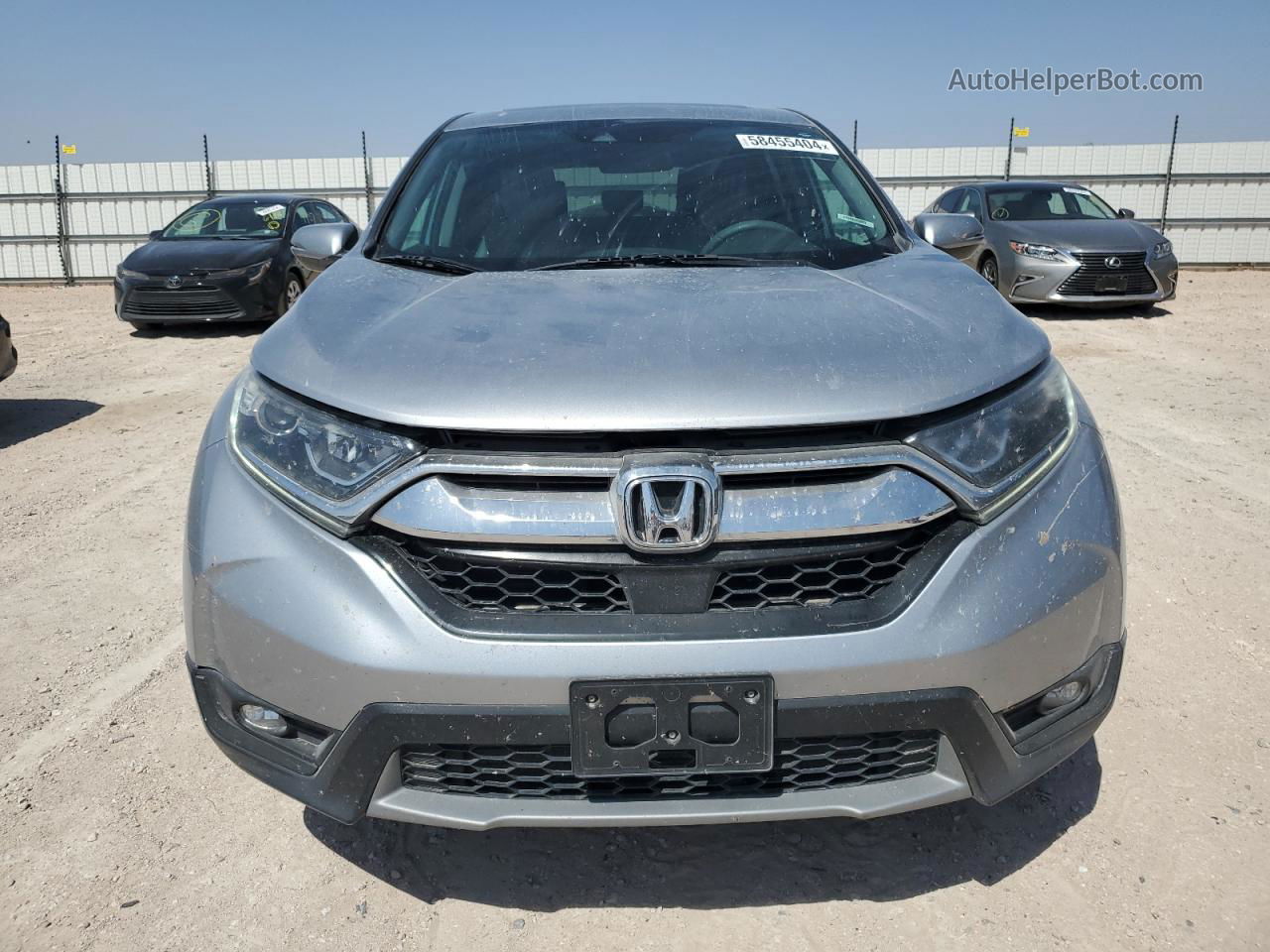 2018 Honda Cr-v Ex Серебряный vin: 5J6RW2H56JA001581