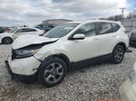 2018 Honda Cr-v Ex White vin: 5J6RW2H56JL004906