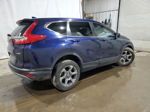 2019 Honda Cr-v Ex Синий vin: 5J6RW2H56KA007656